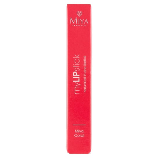 Miya, MyLipStick, Naturalna pielęgnująca szminka All-in-One Coral, 2,5 g Miya Cosmetics