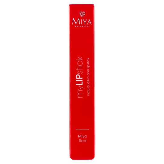 Miya, MyLipStick, Naturalna pielęgnująca szminka All-in-One Red, 2,5 g Miya Cosmetics