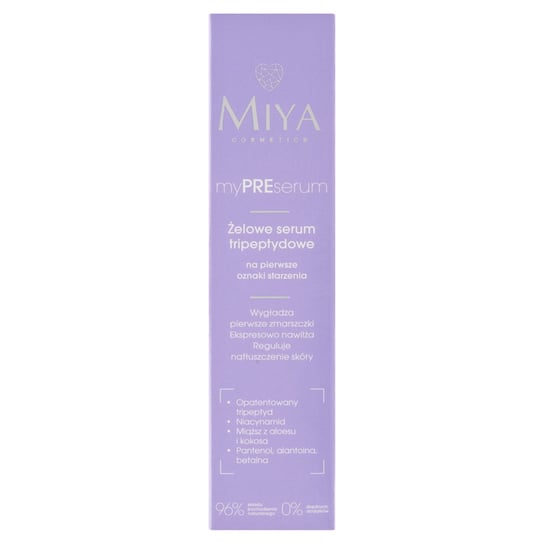Miya, Mypreserum, Żelowe Serum Tripeptydowe Na Pierwsze Oznaki Starzenia, 30 Ml Miya Cosmetics