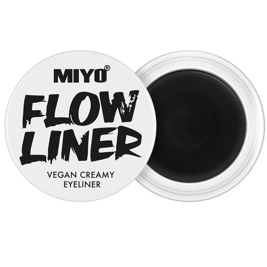 MIYO, Flow Liner eyeliner w kremie 01 Asphalt, 5g Miyo