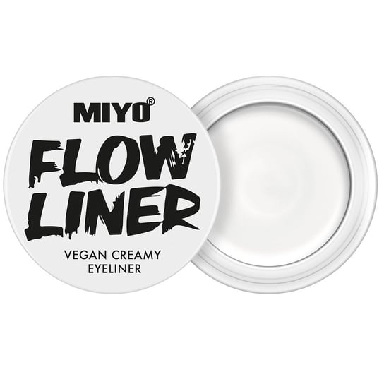 MIYO, Flow Liner eyeliner w kremie 02 White Flag, 5g Miyo