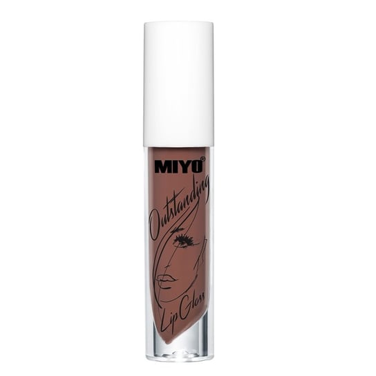 Miyo, Outstanding Lip Gloss, Błyszczyk do ust 32 Pecan, 4 ml Miyo
