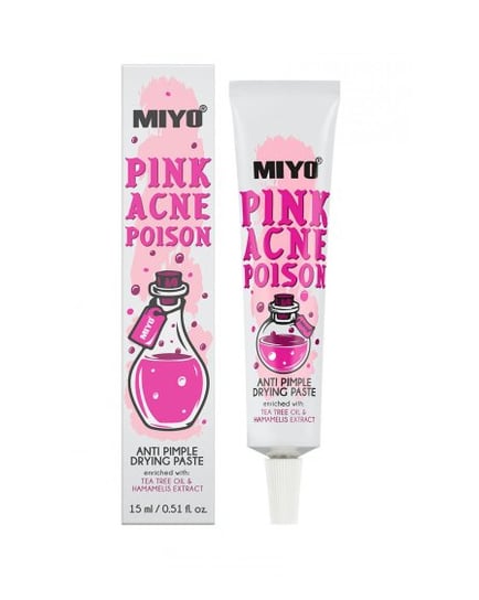 MIYO Pasta Wysuszająca Pink ACNE Poison 15 ml Miyo