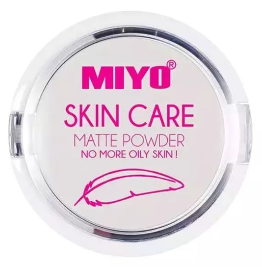 Miyo, Skin Care, puder ryżowy matujący, 9 g Miyo
