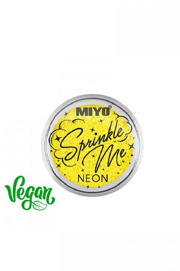 Miyo, Sprinkle Me!, sypki cień do powiek 19 Thai Lime, 1,5 g Miyo