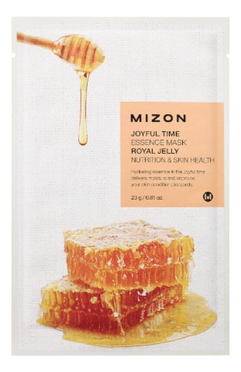 Mizon, Joyful Time Essence, Maska na płacie bawełny Royal Jelly, 23 g Mizon