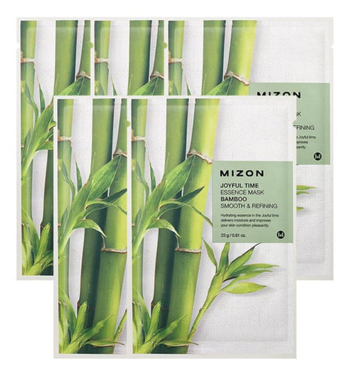 Mizon, Joyful Time Essence, maska oczyszczająca w płachcie Bamboo, 23 g Mizon