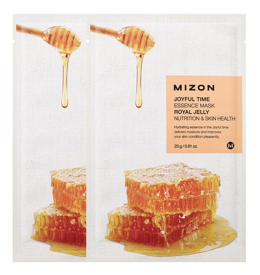 Mizon, Joyful Time Essence, maska odżywcza w płachcie Royal Honey, 23 g Mizon