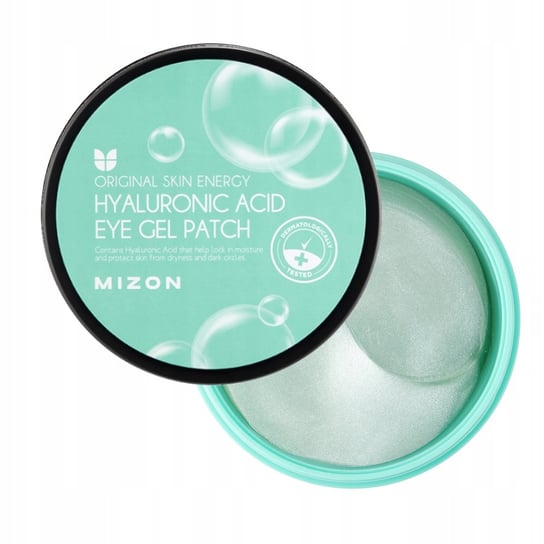 Mizon, Original Skin Energy Hyaluronic Acid Hydrogel Eye Patch, Hydrożelowe płatki pod oczy z kwasem hialuronowym, 60 szt. Mizon