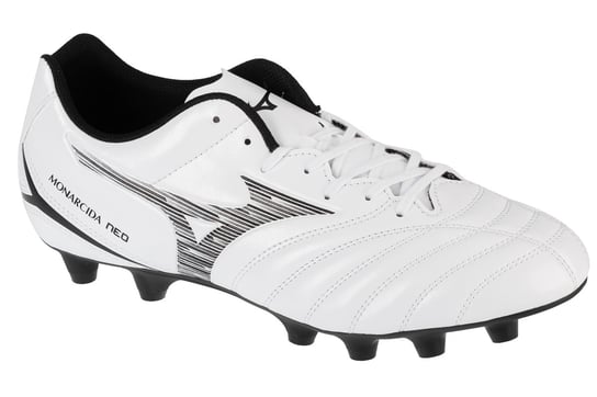 Mizuno Monarcida Neo III Select Md P1GA242509, Męskie, buty piłkarskie - korki, Biały Mizuno