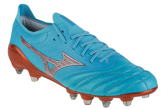 Mizuno Morelia Neo Iii Beta Japan Mix P1Gc239025, Męskie, Buty Piłkarskie - Korki, Niebieski Mizuno