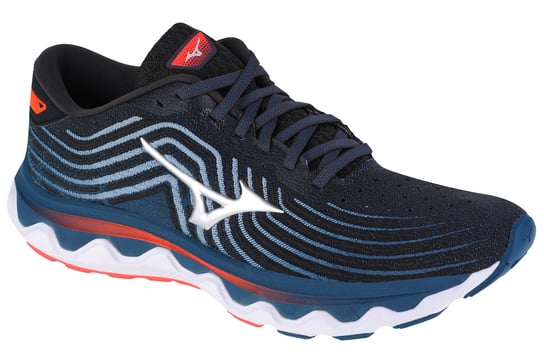 Mizuno Wave Horizon 6 J1GC222611, Męskie, buty do biegania, Czarne Mizuno