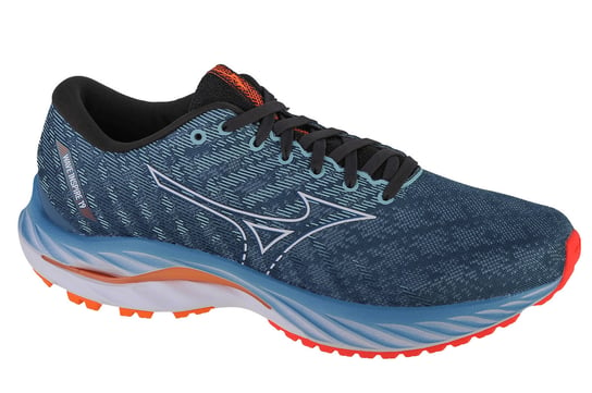 Mizuno Wave Inspire 19 J1GC234401, Męskie, buty do biegania, Niebieski Mizuno