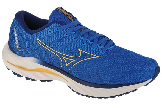 Mizuno Wave Inspire 19 J1GC234406, Męskie, buty do biegania, Niebieski Mizuno