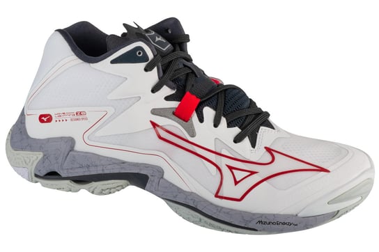 Mizuno Wave Lightning Z8 Mid V1GA240596, Męskie, buty do siatkówki, Biały Mizuno