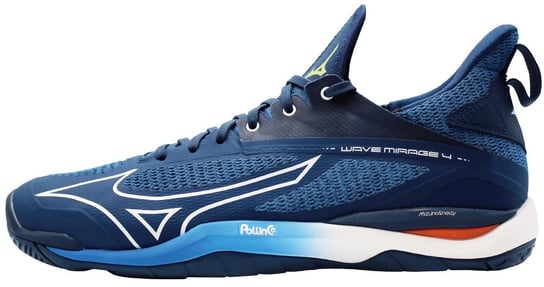 Mizuno Wave Mirage 4 / Dark Denim / White / Scarlet Ibis Buty Do Piłki Ręcznej Mizuno