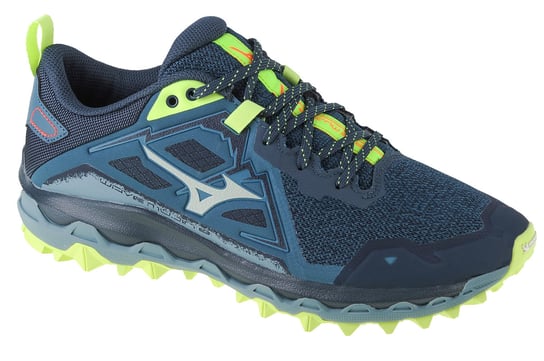 Mizuno Wave Mujin 8 J1GJ217027, Męskie, buty do biegania, Zielony Mizuno