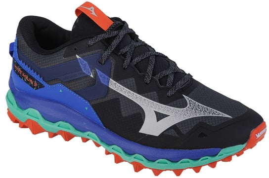 Mizuno Wave Mujin 9 J1GJ227053, Męskie, buty do biegania, Czarne Mizuno