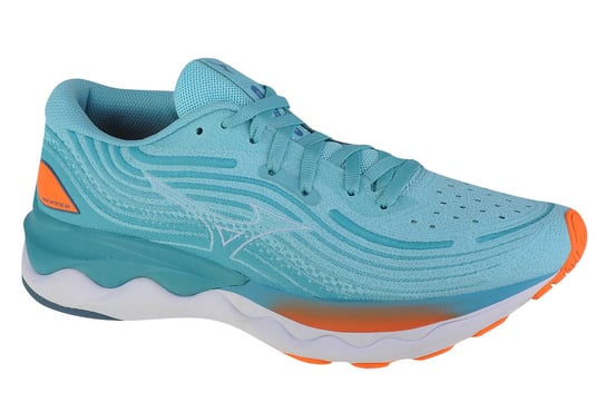 Mizuno Wave Skyrise 4 J1GD230921, Damskie, buty do biegania, Niebieski Mizuno