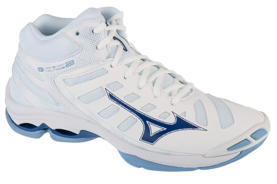 Mizuno Wave Voltage 2 Mid V1GA246511, Męskie, buty do siatkówki, Biały Mizuno