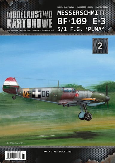 MK-002 - Bf-109 E-3  5/1 F.G. 'PUMA' - 1/33 Inna marka