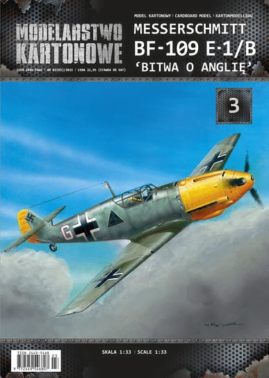 MK-003 - Bf-109 E-1/B 'Bitwa o Anglię' - 1/33 Inna marka