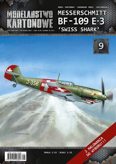 MK-009 - Bf-109 E-3 'Swiss Shark' - 1/33 Inna marka