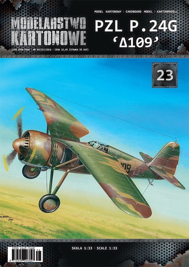 MK-023 - PZL P.24 G '109'  - 1/33 Inna marka