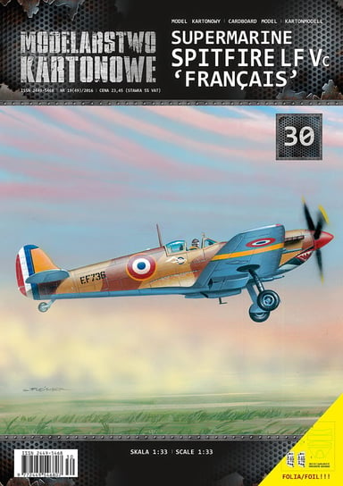 MK-030 - SPITFIRE LF Mk.Vc 'francais' - 1/33 Inna marka