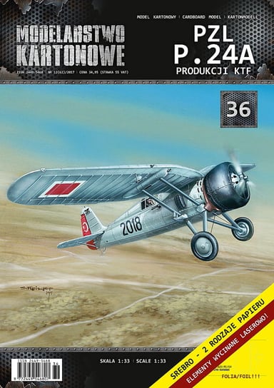 MK-036 - PZL P.24 A prod. KTF - 1/33 Inna marka