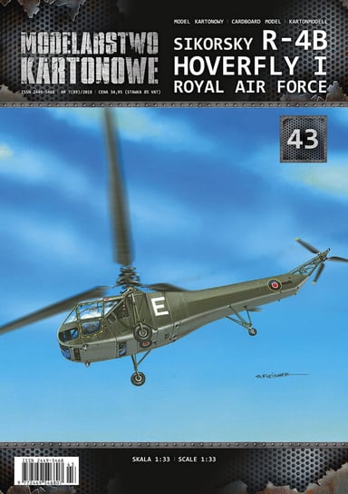 MK-043' - Sikorsky R-4b HOVERFLY I RAF - 1/33 Inna marka