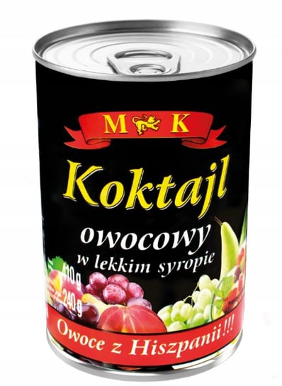 MK Koktajl owocowy w lekkim syropie 410 g MK Trade