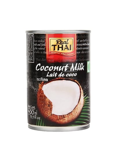 Mleko KOKOSOWE w puszce Real Thai, 400 ml Real Thai