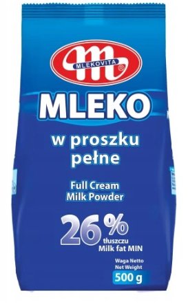 Mlekovita Mleko. W Proszku 500G Mlekovita