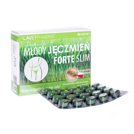 Młody Jęczmień Forte Slim, 60 tabletek Avet Pharma