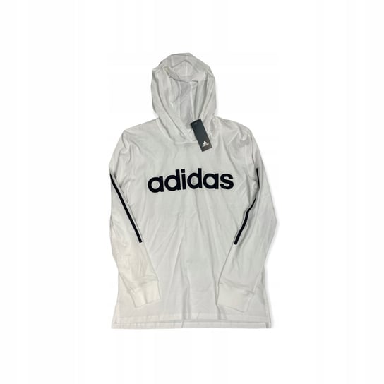 Młodzieżowa biała bluzka z kapturem ADIDAS XL 18 + Adidas