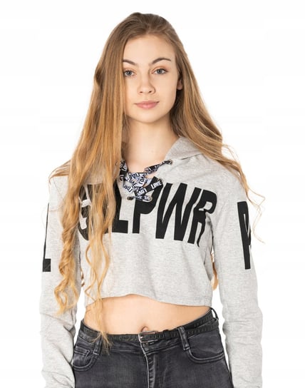 Młodzieżowa Krótka Bluzka Crop Top Bluza 842-7 rXL Inna marka