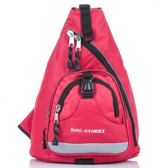 Młodzieżowy Plecak Sportowy Na Jedno Ramię  4033-Rd Bag Street