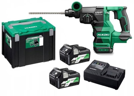 MŁOTOWIERTARKA AKUMULATOROWA SDS-PLUS HIKOKI DH3628DA WRZ 3,2J 2x2,5Ah 36V Inna marka