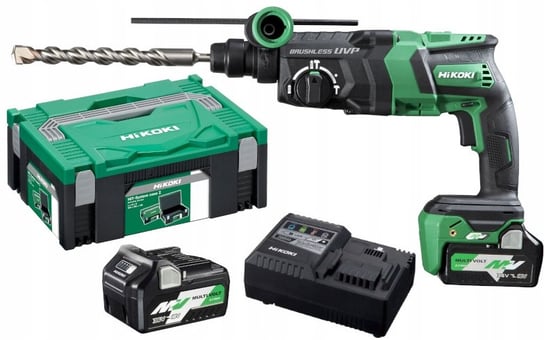 MŁOTOWIERTARKA AKUMULATOROWA SDS-PLUS HIKOKI DH36DPE WRZ 3,2J 2x2,5Ah 36V Inna marka