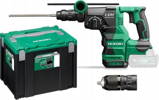 MŁOTOWIERTARKA UDAROWA SDS-PLUS HIKOKI DH1826DC W2Z 18V 3,2J BL + UCHWYT Hikoki