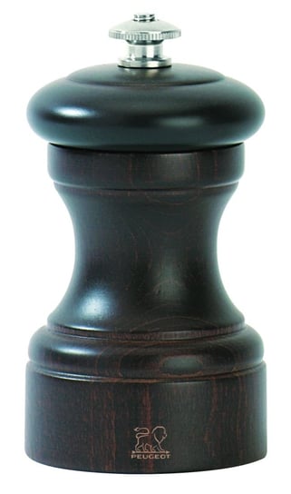 Młynek tradycyjny do soli PEUGEOT Bistro 10 cm, czekoladowy Peugeot