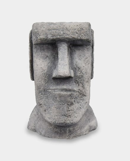 Moai Figura Dekoracyjna Osłonka na Doniczkę H27cm rzezbyzbrazu.pl