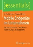 Mobile Endgeräte im Unternehmen Disterer Georg, Kleiner Carsten