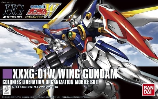Mobile Suit Gundam, figurka do składania Hgac 1/144 Xxxg-01W Wing Gundam Mobile Suit Gundam