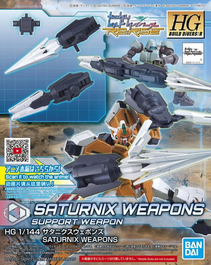 Mobile Suit Gundam, figurka Hgbd:R 1/144 Saturnix Weapons Mobile Suit Gundam