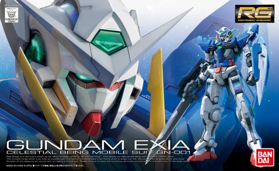 Mobile Suit Gundam, Figurka, RG 1/144 GUNDAM EXIA BL Mobile Suit Gundam