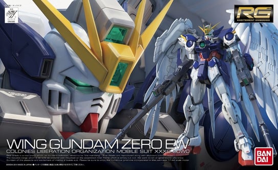 Mobile Suit Gundam, Figurka, RG 1/144 WING GUNDAM ZERO EW Mobile Suit Gundam