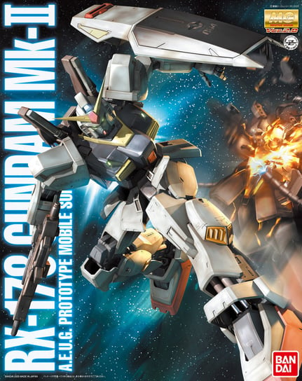 Mobile Suit Gundam, MG 1/100 RX-178 GUNDAM MK-II A.E.U.G VER.2.0 Mobile Suit Gundam