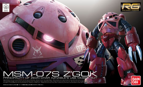 Mobile Suit Gundam, RG 1/144 MSM-07S Z'GOK Mobile Suit Gundam